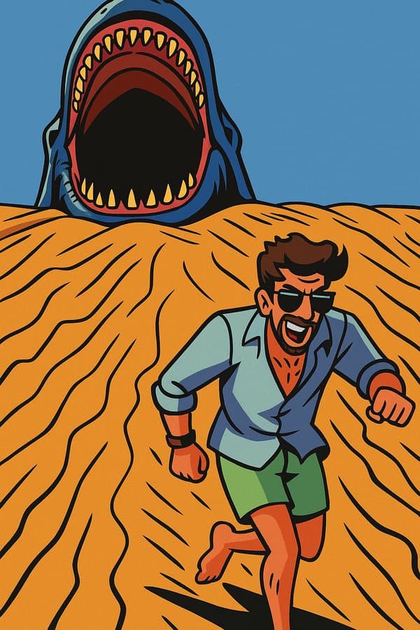 Illustration in the style of 1990s American cartoon stop-motion animation (cartoon, character)