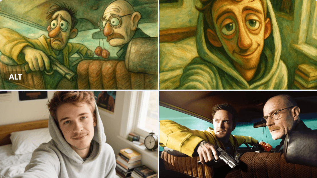 Bizarre and dreamlike surreal illustrations (cartoon, character)