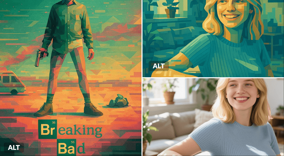 Digital illustration in surreal geometric art style (futuristic, illustration)