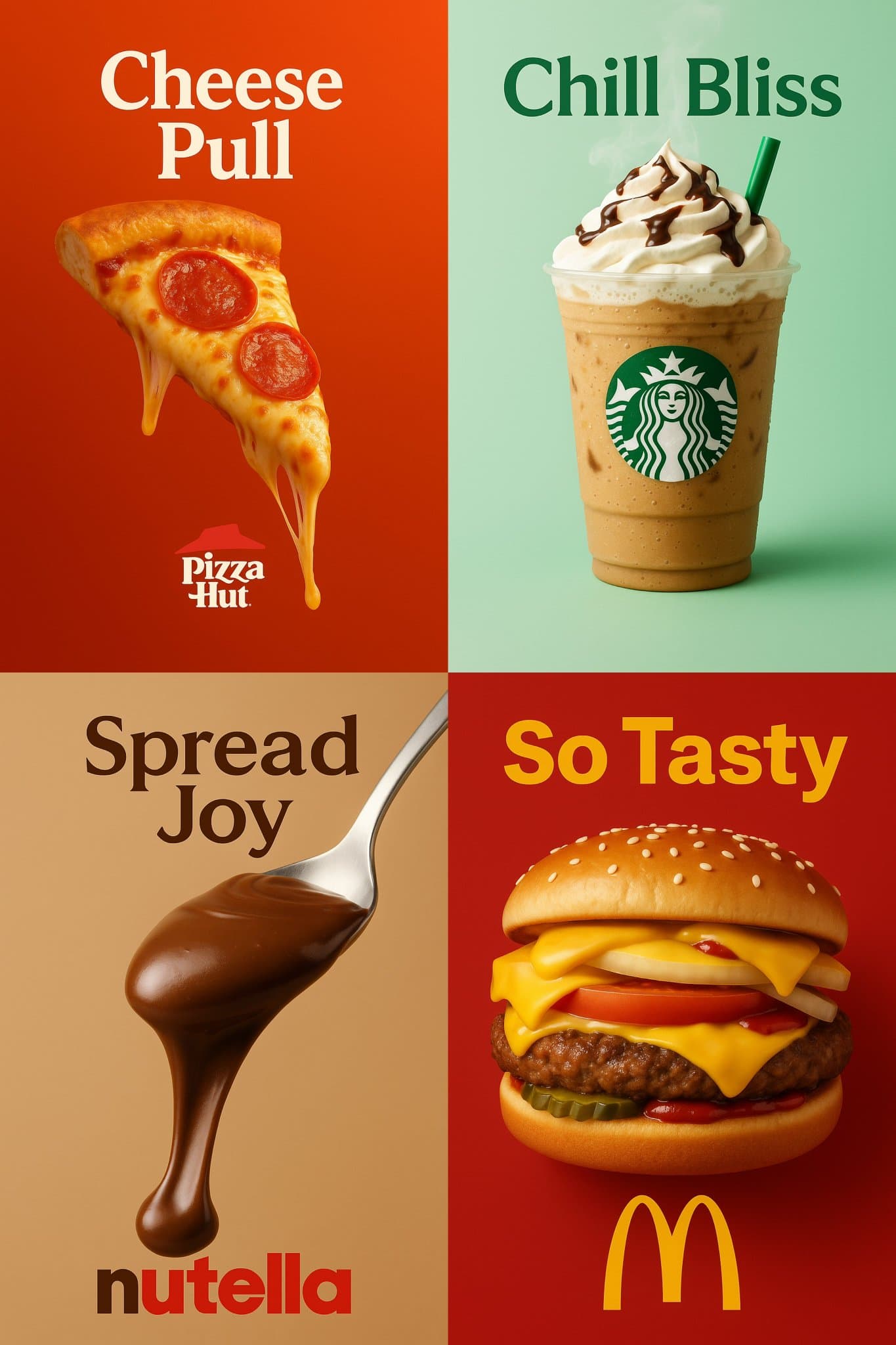 Mouth-watering ads (branding, food)
