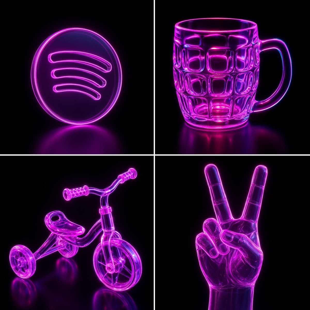 Neon glass glow (neon)