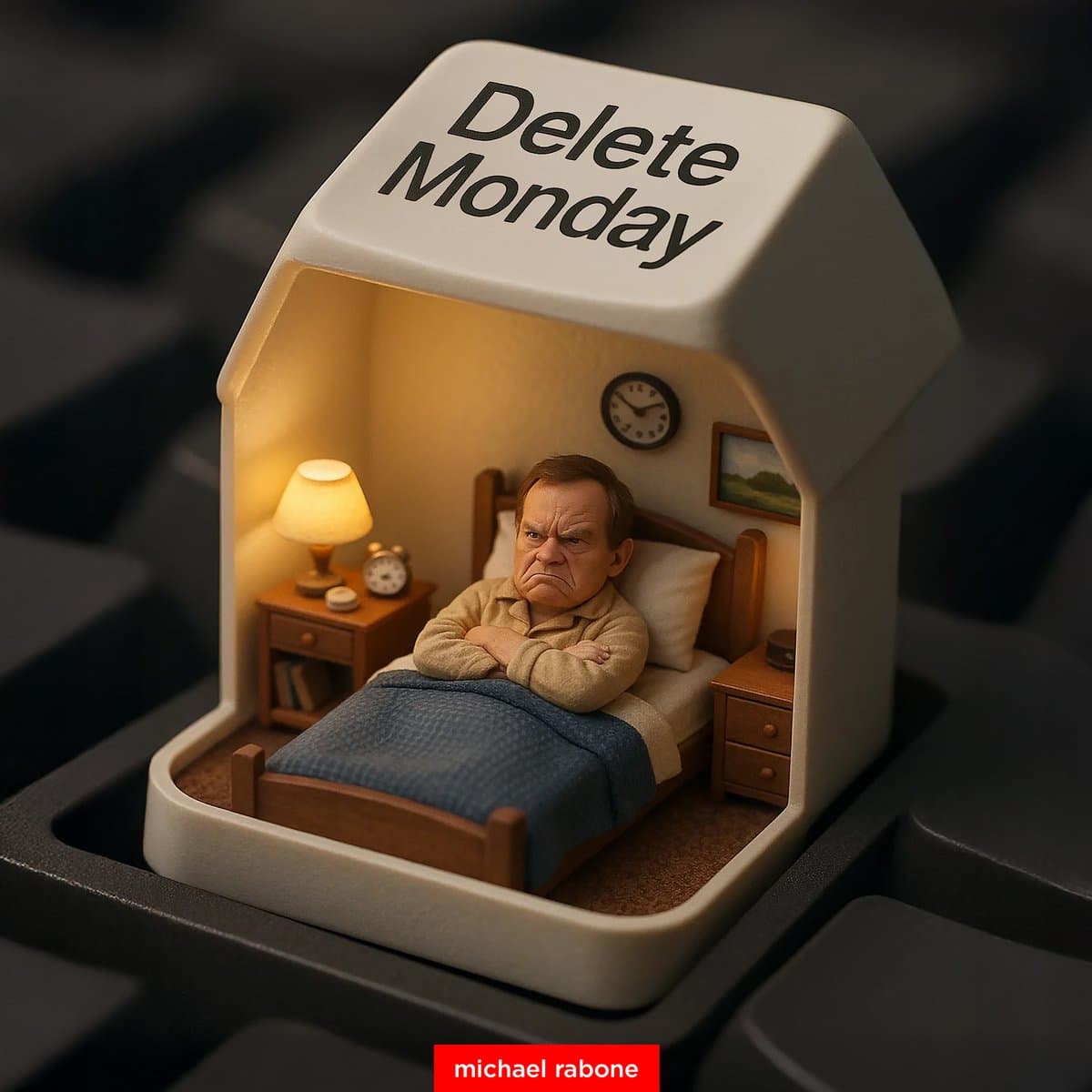 Delete Monday button
