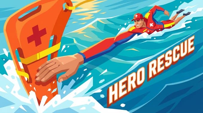 夸张视角插画风格