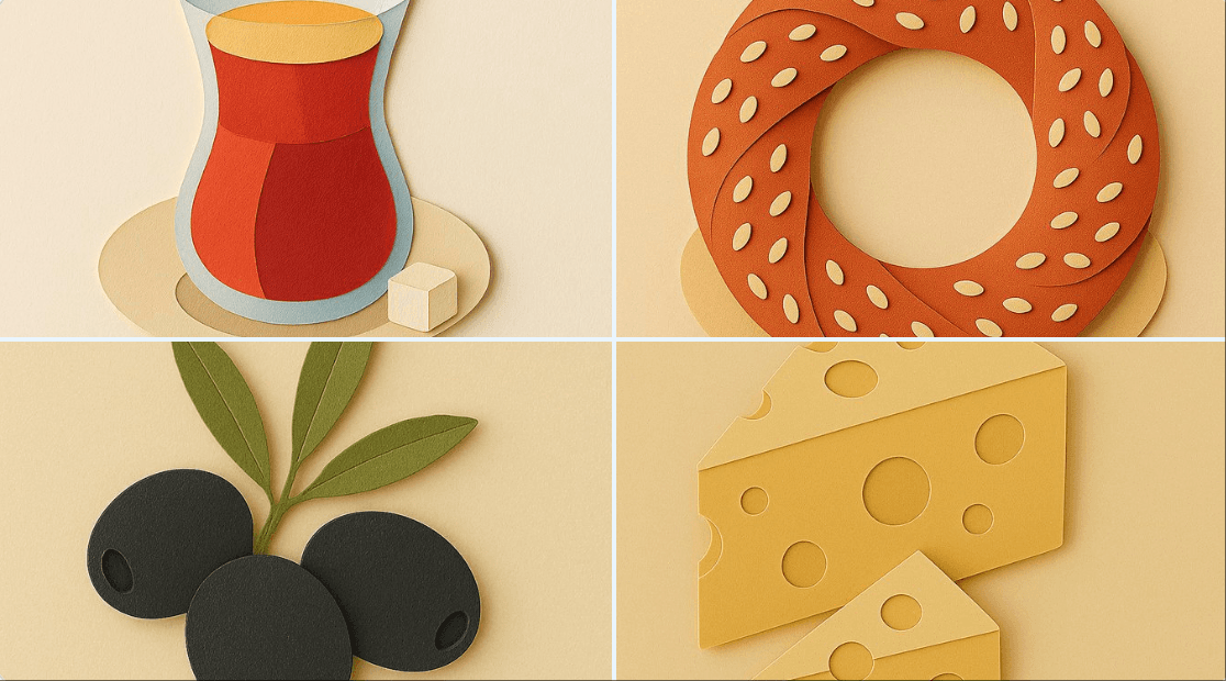 Minimalist style illustration