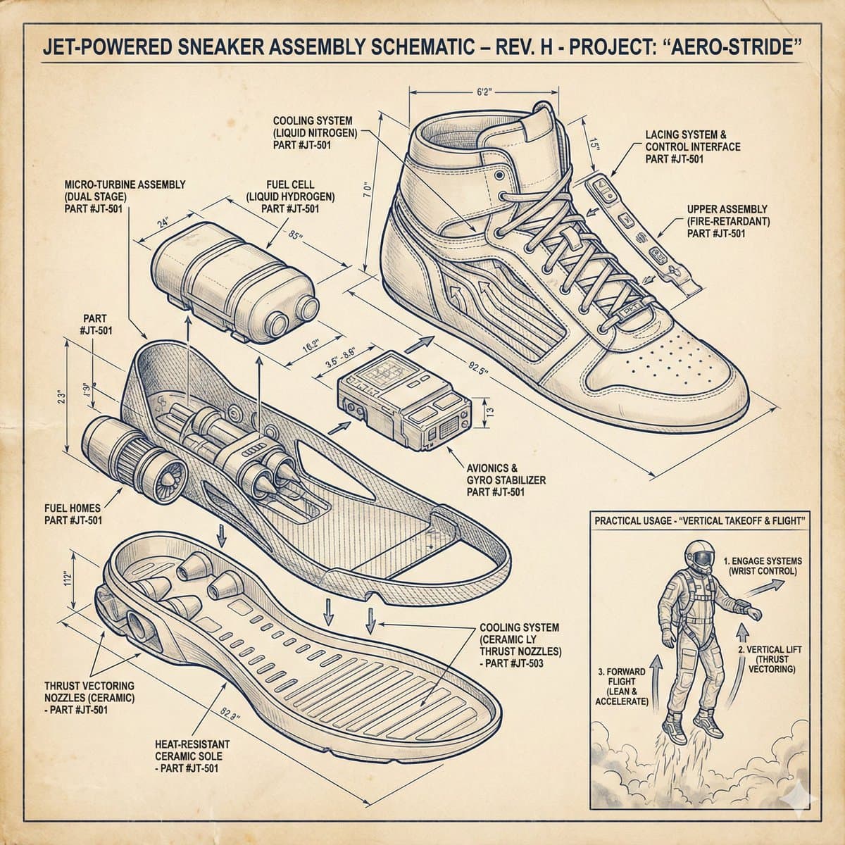 Visão técnica da explosão em hiper-realismo